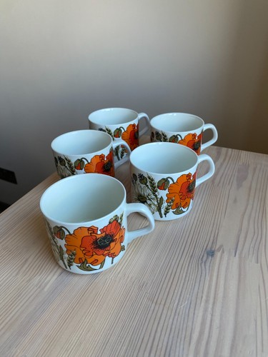 Meakin vintage poppy tea - j&g,