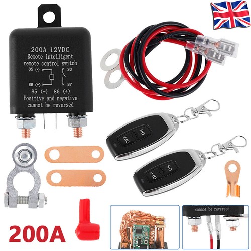 Car battery isolator wireless - car,