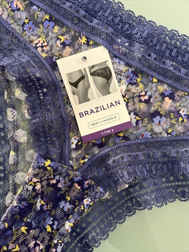 Next purple floral - purple, brazilian
