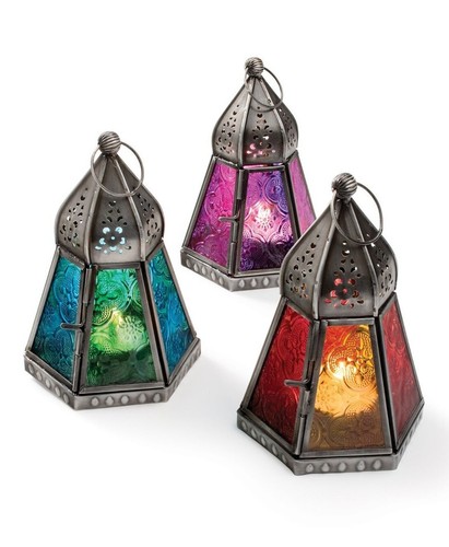 Moroccan lantern zinc - moroccan, finish