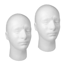 2pcs Mannequin Head