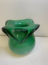 Hand Blown Glass Vase Art