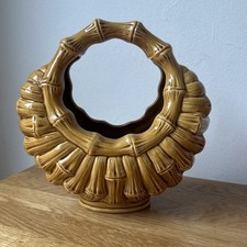 Vintage SylvaC Bamboo Vase