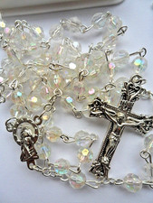 Catholic rosary beads acrylic - catholic, beads,