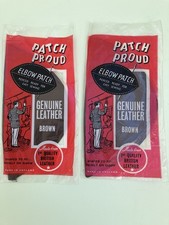 Vintage Brown Leather Elbow