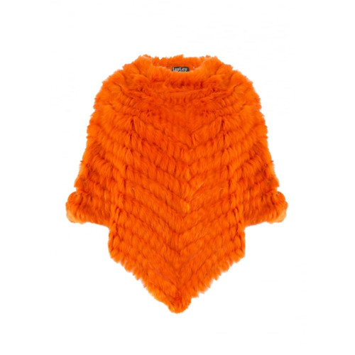 Coney fur poncho - coney,