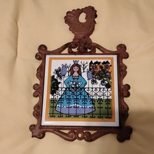  Cast Iron and Ceramic Tile