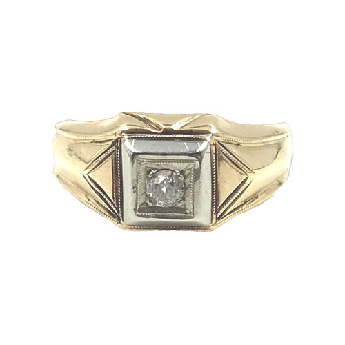 10k two tone gold natural - tone,