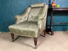 A CHARMING ANTIQUE COUNTRY HOUSE ARMCHAIR