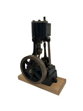Early Live Steam Stuart No. 4 Vertical Scale Model Engine Built