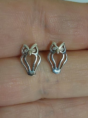 Sea gems 925 silver owl - sea,