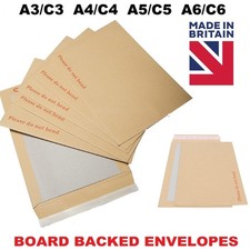 BOARD BACKED ENVELOPES HARD