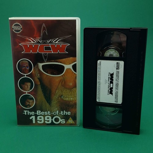 Vhs video wcw best - vhs, ☆