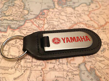 YAMAHA Key Ring Etched and infilled On Leather