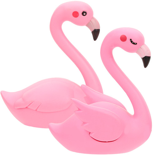 2pcs pink flamingo bird couple - 2pcs,