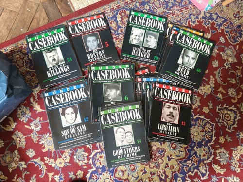 Murder casebook magazines - casebook,