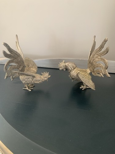 Ornate fighting cocks - ornate,