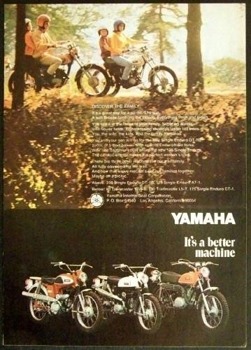1969 yamaha enduro trailmaster - yamaha,