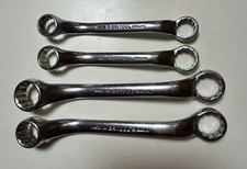 Britool Set of 4 6RB Offset Ring Spanners 1/2 Up to 3/4 AF Made In England