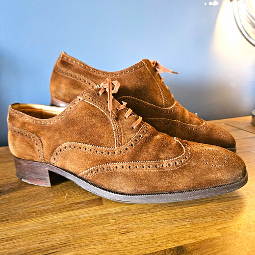 Vintage gucci brown suede - brown,