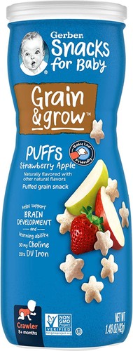 Gerber graduates puffs - gerber,