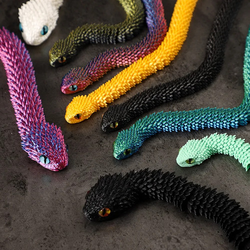 Printed fidget snake - printed,