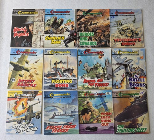 Commando war comics x31 job - war,
