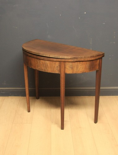 Antique georgian mahogany side - antique,