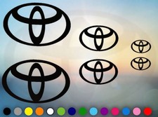 Set of 6  Stickers Toyota Logo