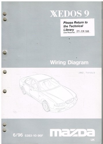 Mazda xedos saloon - mazda, original