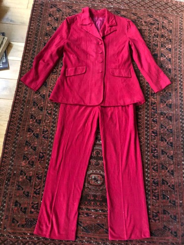 Vintage red silk - vintage,