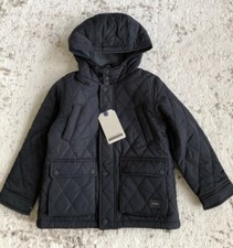 New Zara Boys Quilted Hooded