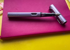 Lamy Fountain Pen Al Star Rare Special Ed 2010 Silver Blue not Safari 