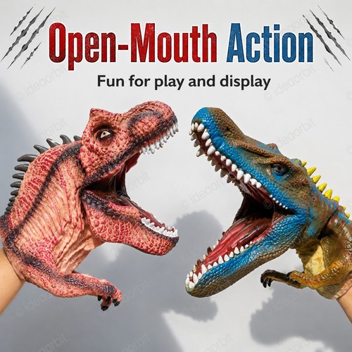 Dinosaur hand puppet toy - puppet,