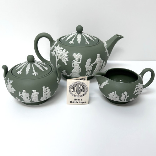 Vintage wedgwood sage - sage, green