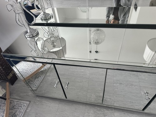 Mirror sideboard with - sideboard,
