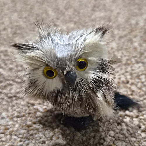 Small owl ornament figurine - small, ornament/figurine