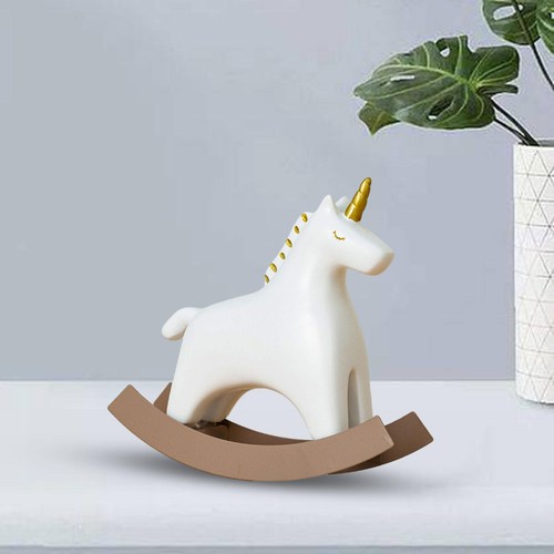 Rocking horse statue resin - rocking,