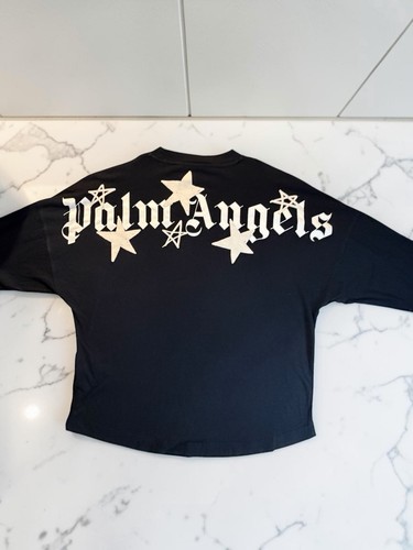 Palm angels shirt black star - angels,