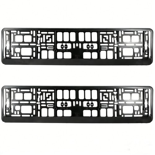 2pcs high glossy black number - high,