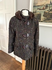 Paul Costelloe Wool Blend Boucle Short Coat 16