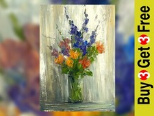Vibrant Floral Bouquet 5"x7"