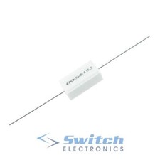 0.1r to 560K 5W Ceramic Resistor Axial Leads 5% Tolerance