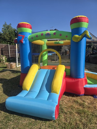Bounce castle inflatable with - castle,