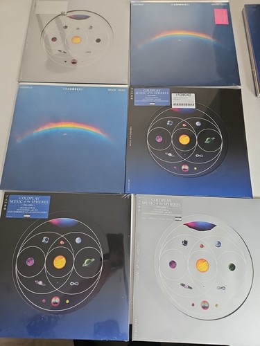 Coldplay vinyl collection new - coldplay,