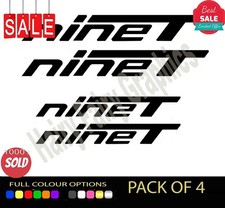 2x BMW  NINE T Vinyl Decal