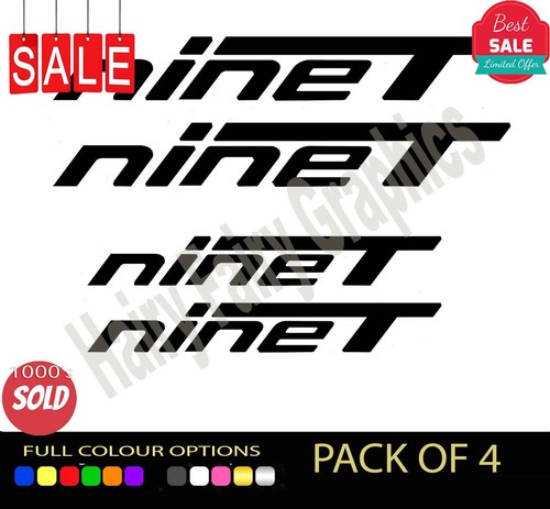 Bmw nine vinyl - nine, decal