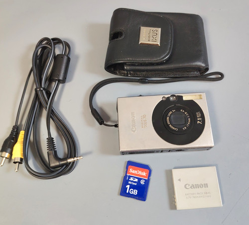 Canon digital ixus 1mp - digital, 7.1mp