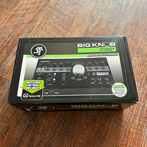 Mackie big knob studio usb - big,