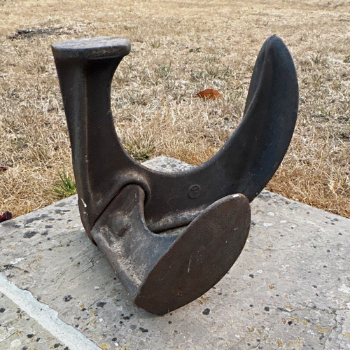 Cast iron boot - iron, heavy